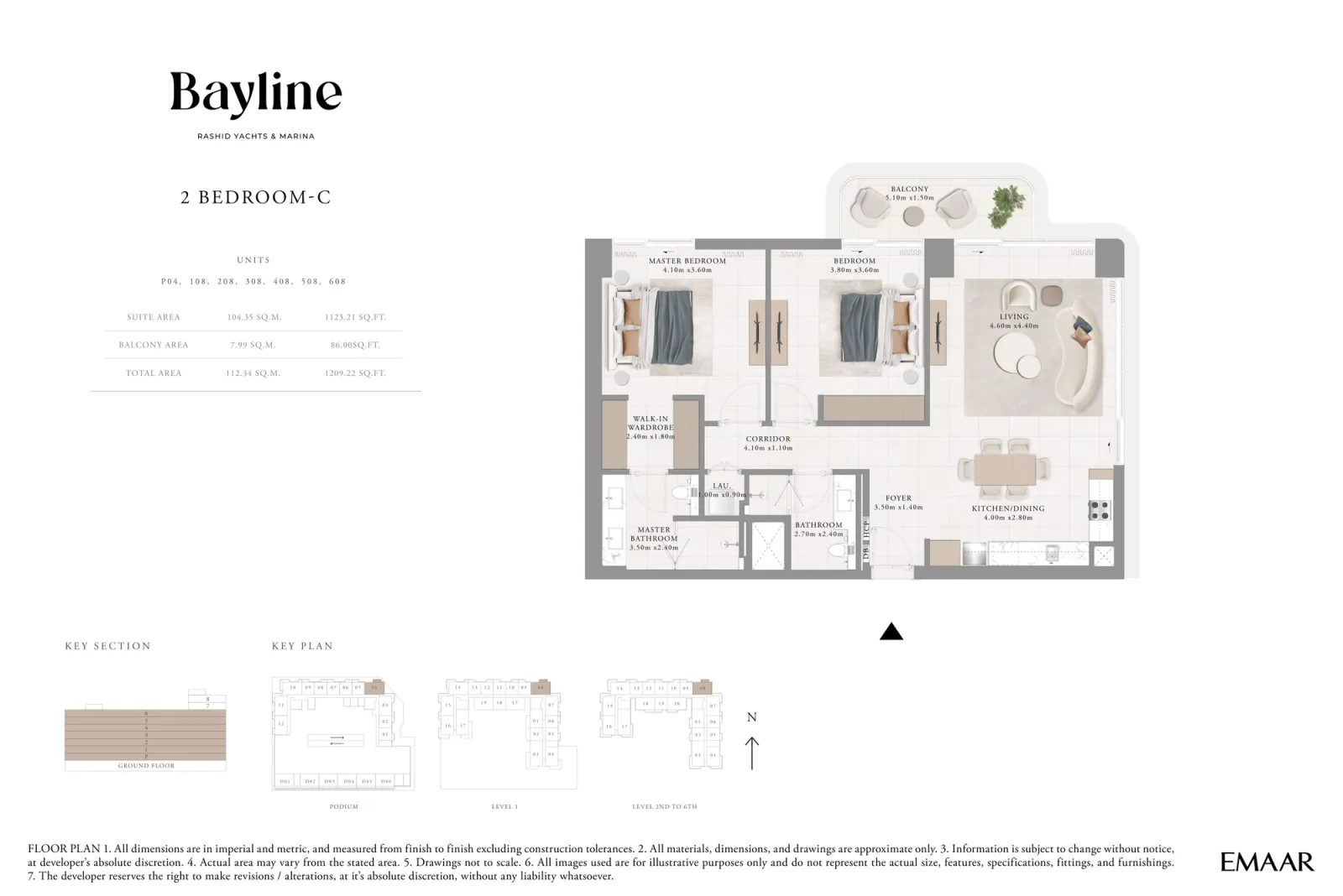 Floor plan for Type C