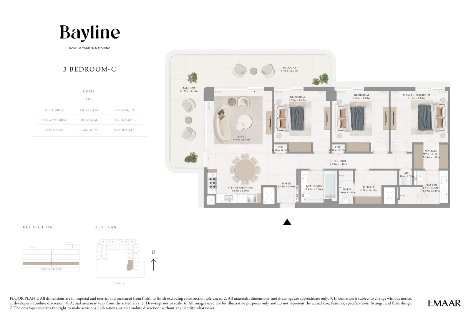 Floor plan for Type C