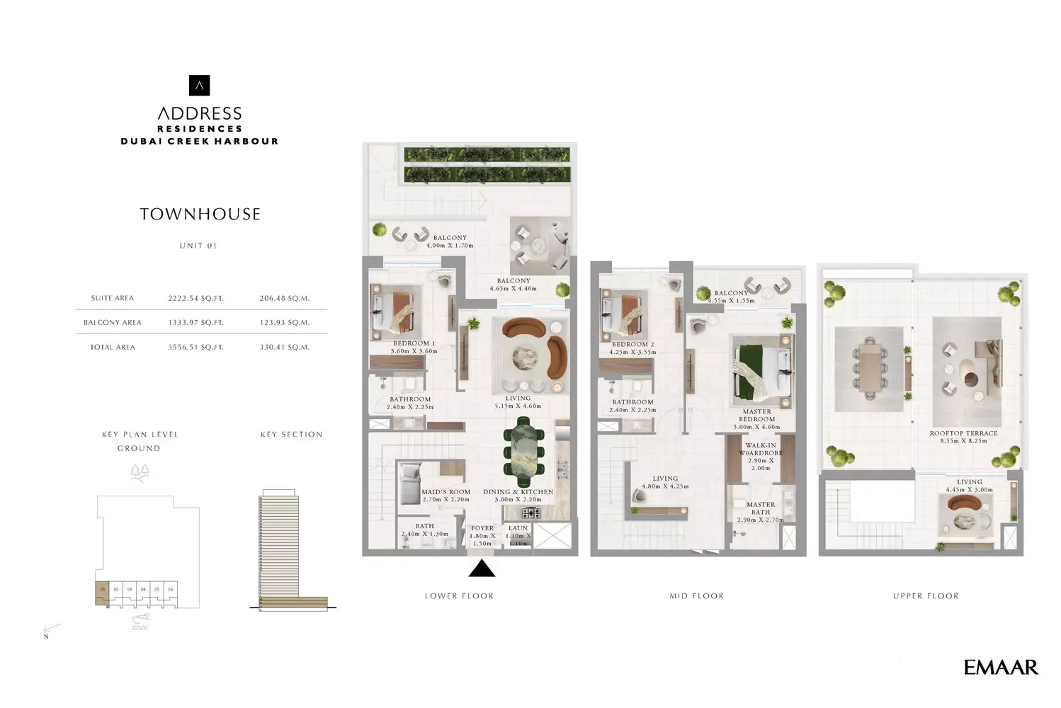 Floor plan for Type A