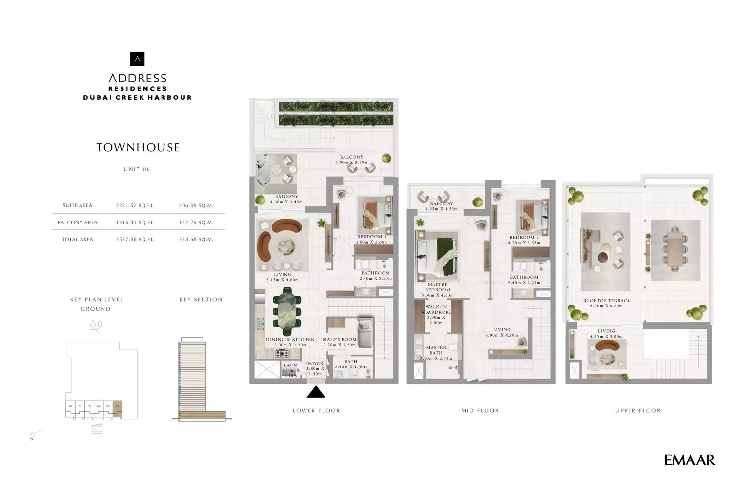Floor plan for Type D