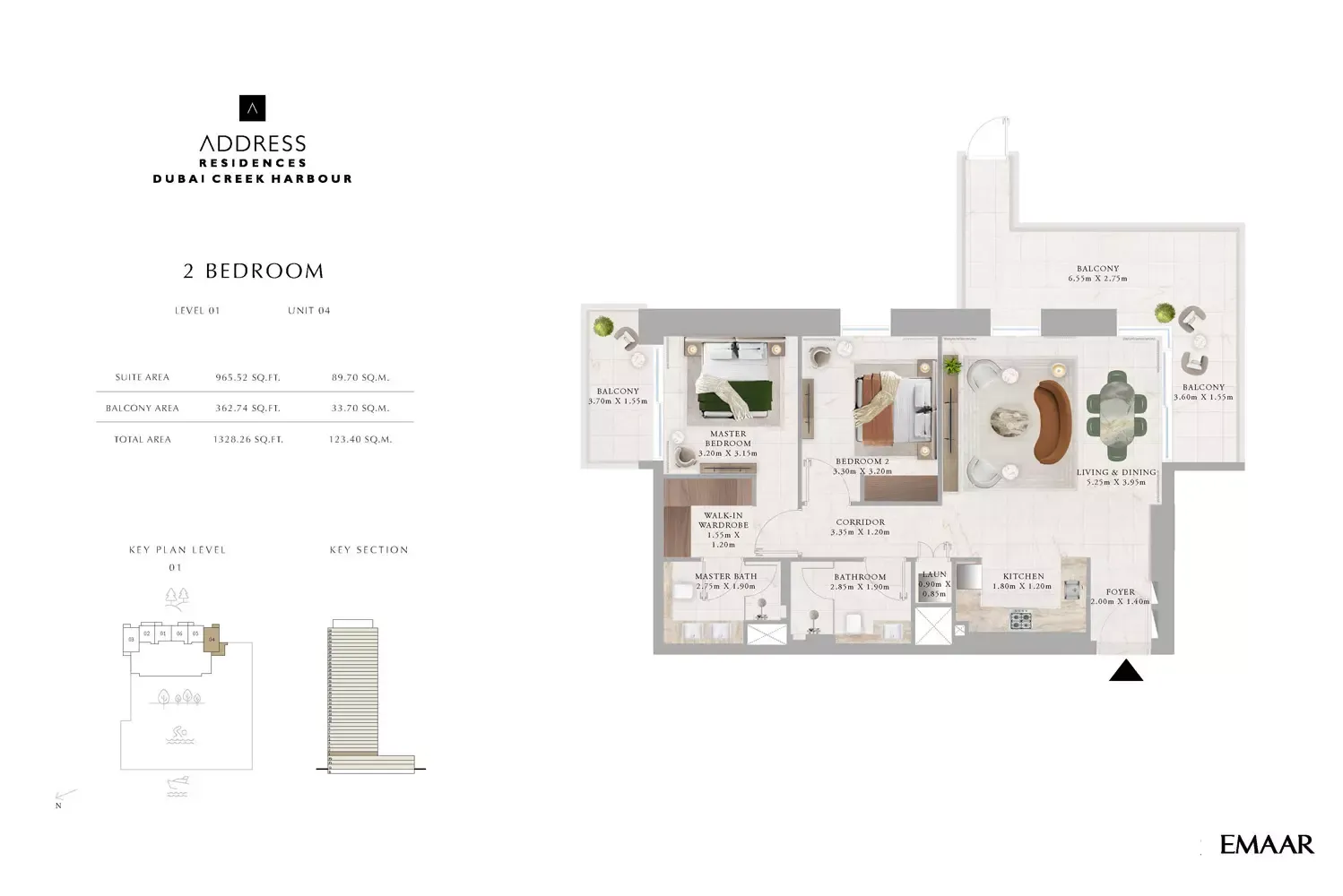 Floor plan for Type C