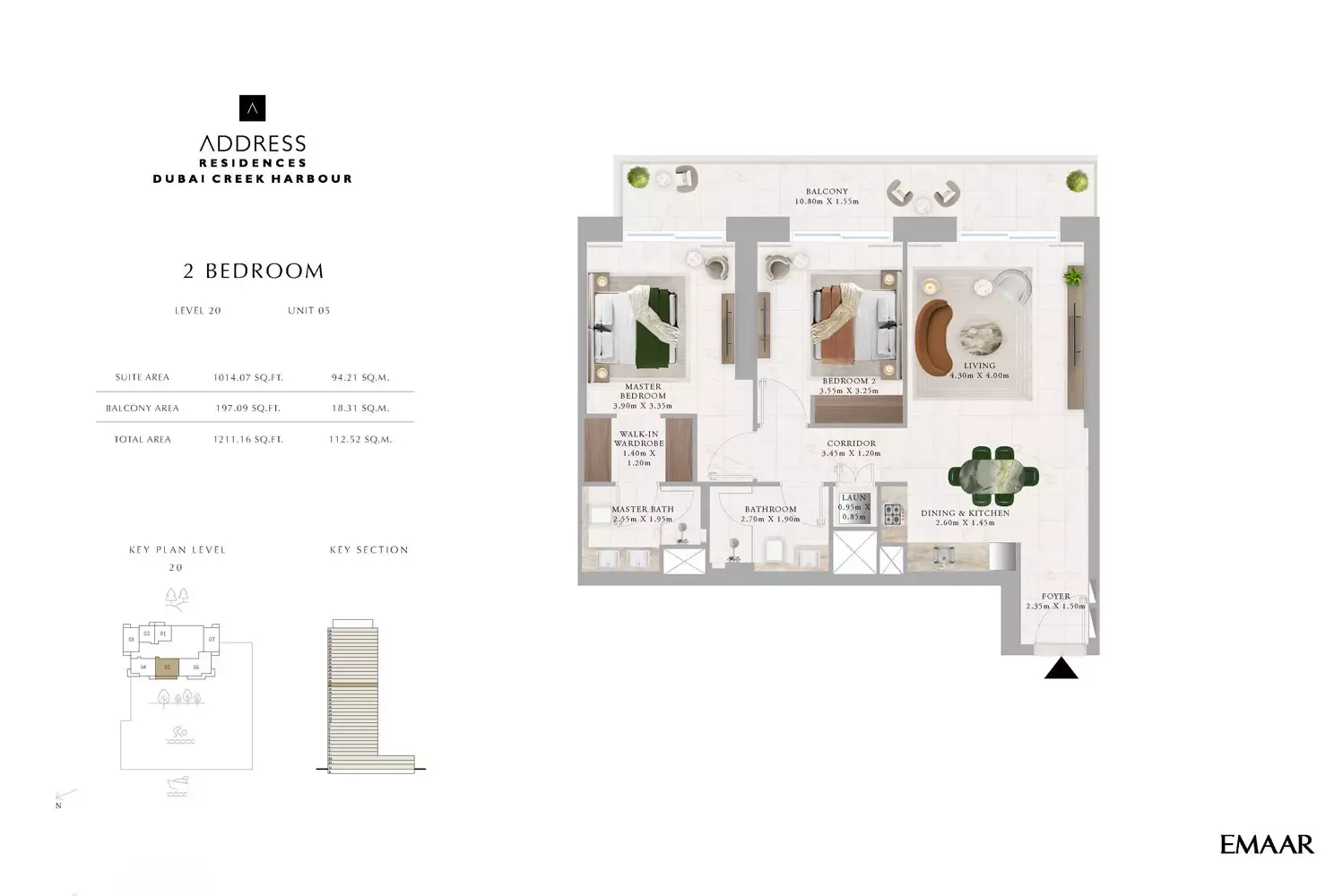 Floor plan for Type G