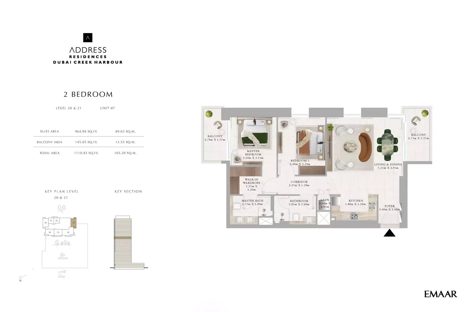 Floor plan for Type I
