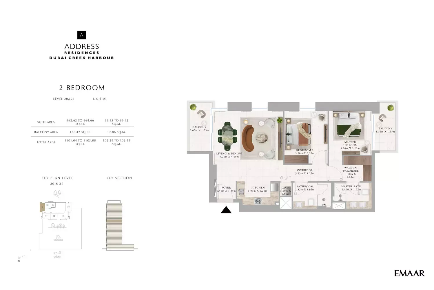Floor plan for Type A