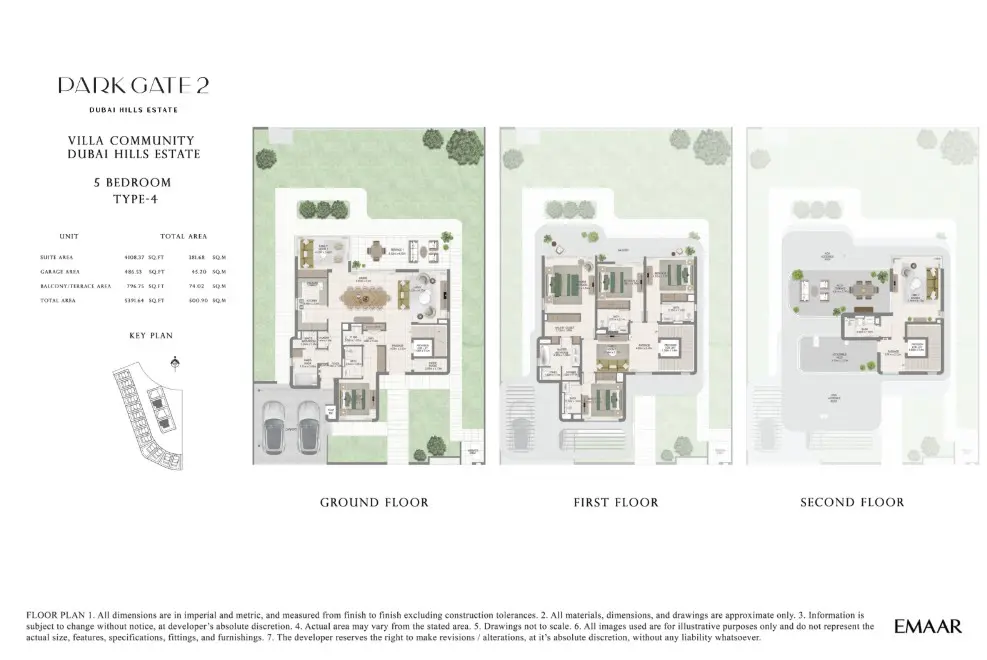 Floor plan for Type 4