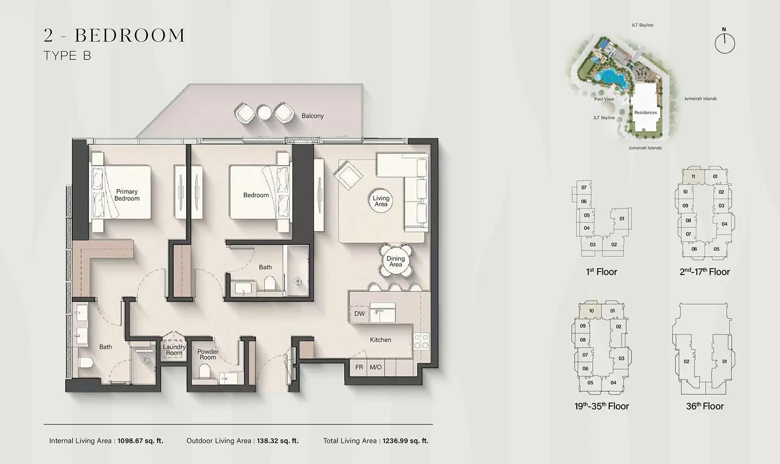 Floor plan for Type B