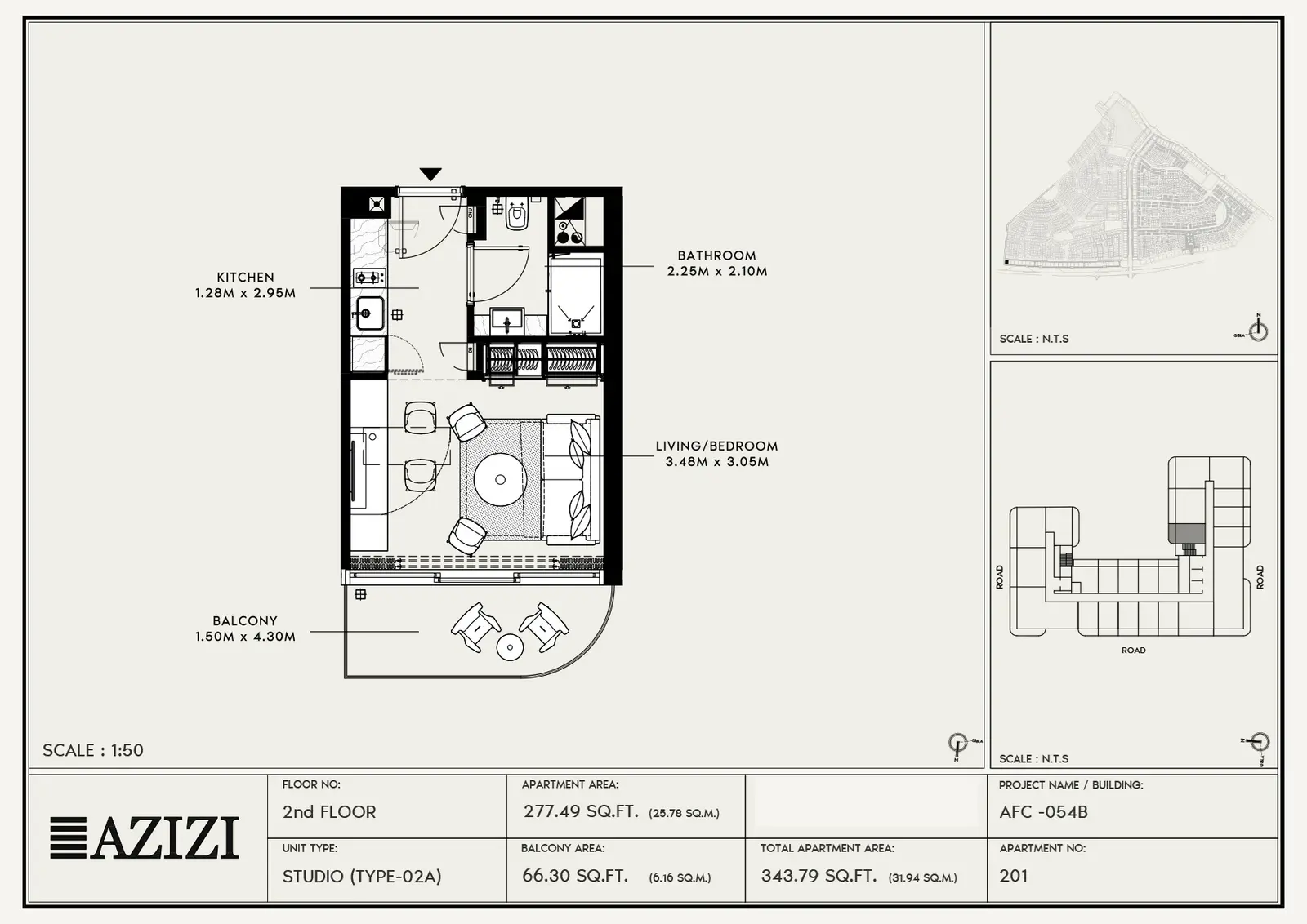 Floor plan for Type 02A