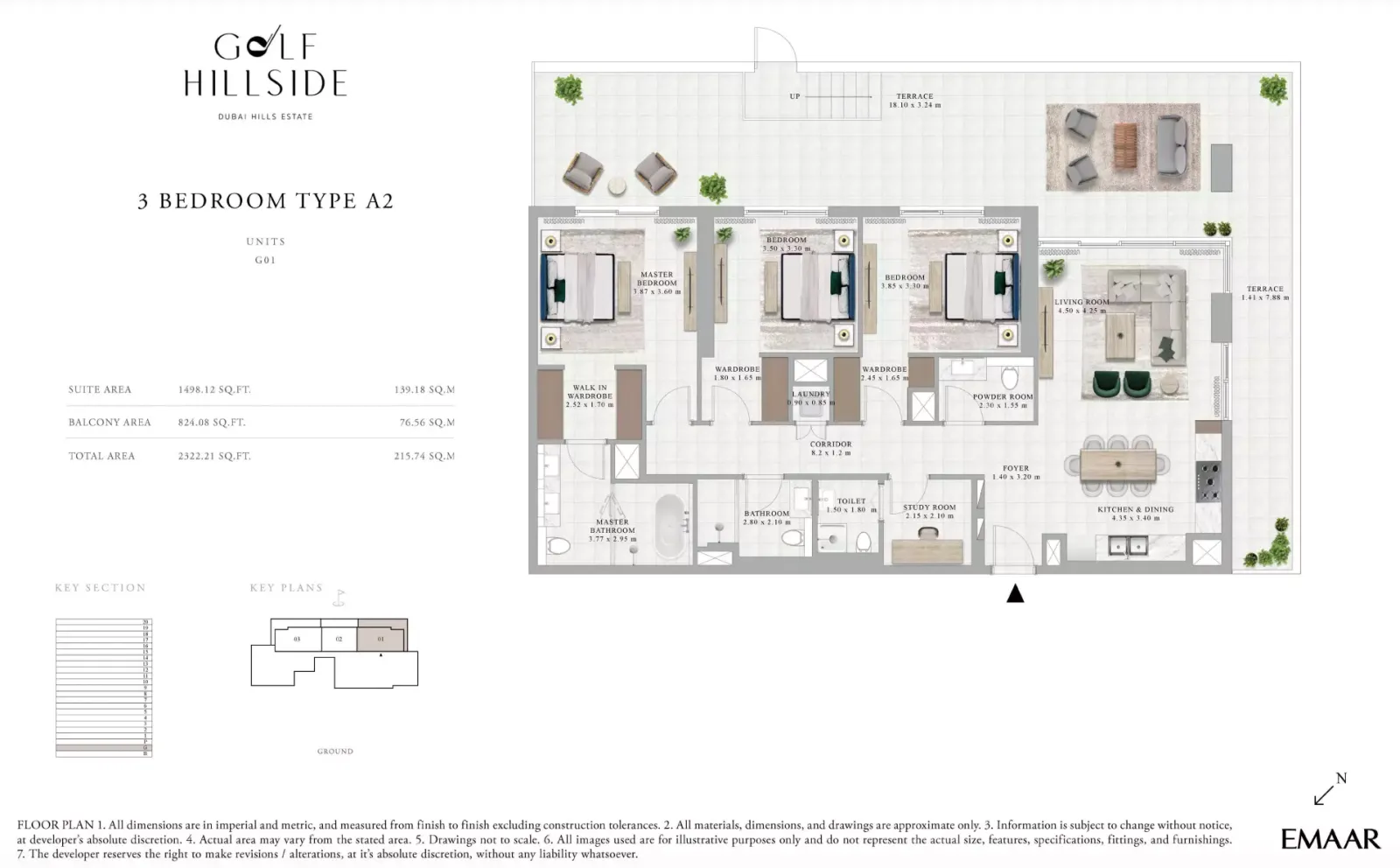Floor plan for Type A2