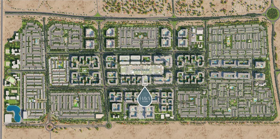 Haya on the Park master plan