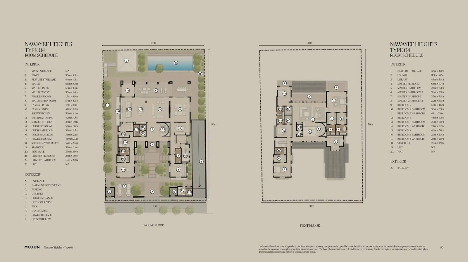 Floor plan for Type 04