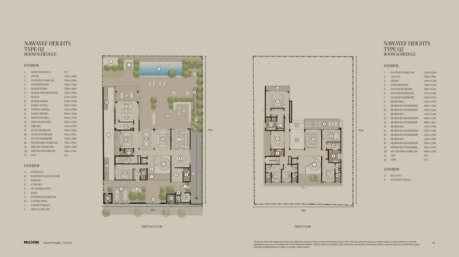 Floor plan for Type 02