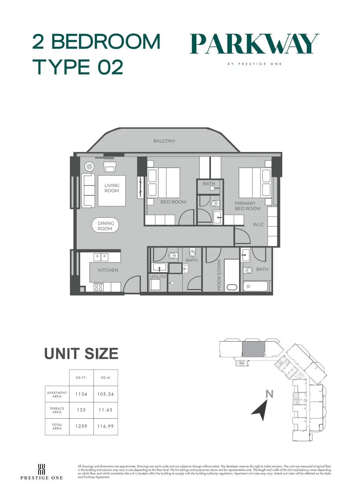 Floor plan for Type 02