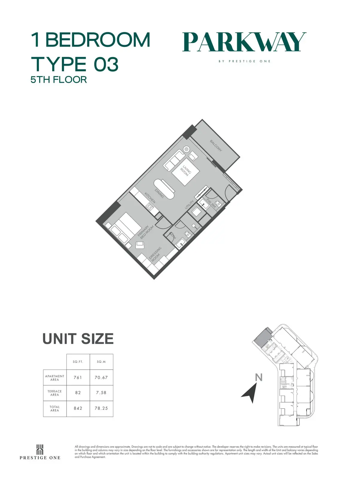 Floor plan for Type 03a