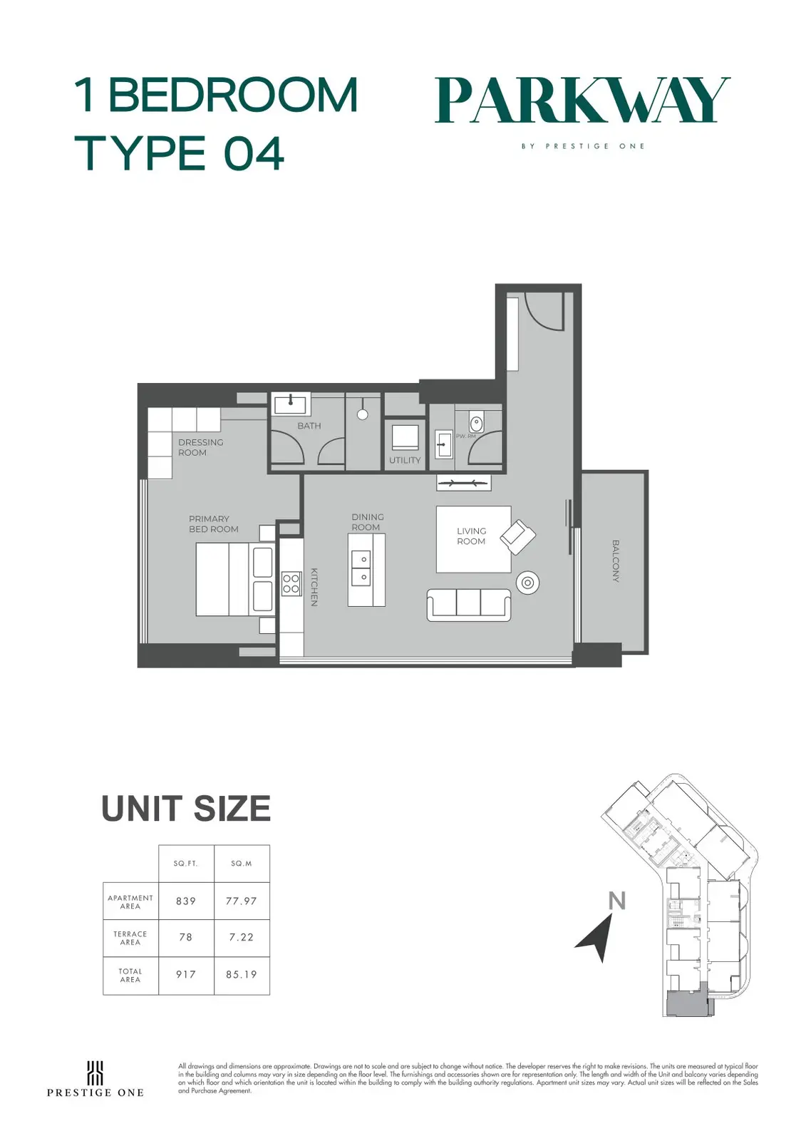 Floor plan for Type 04