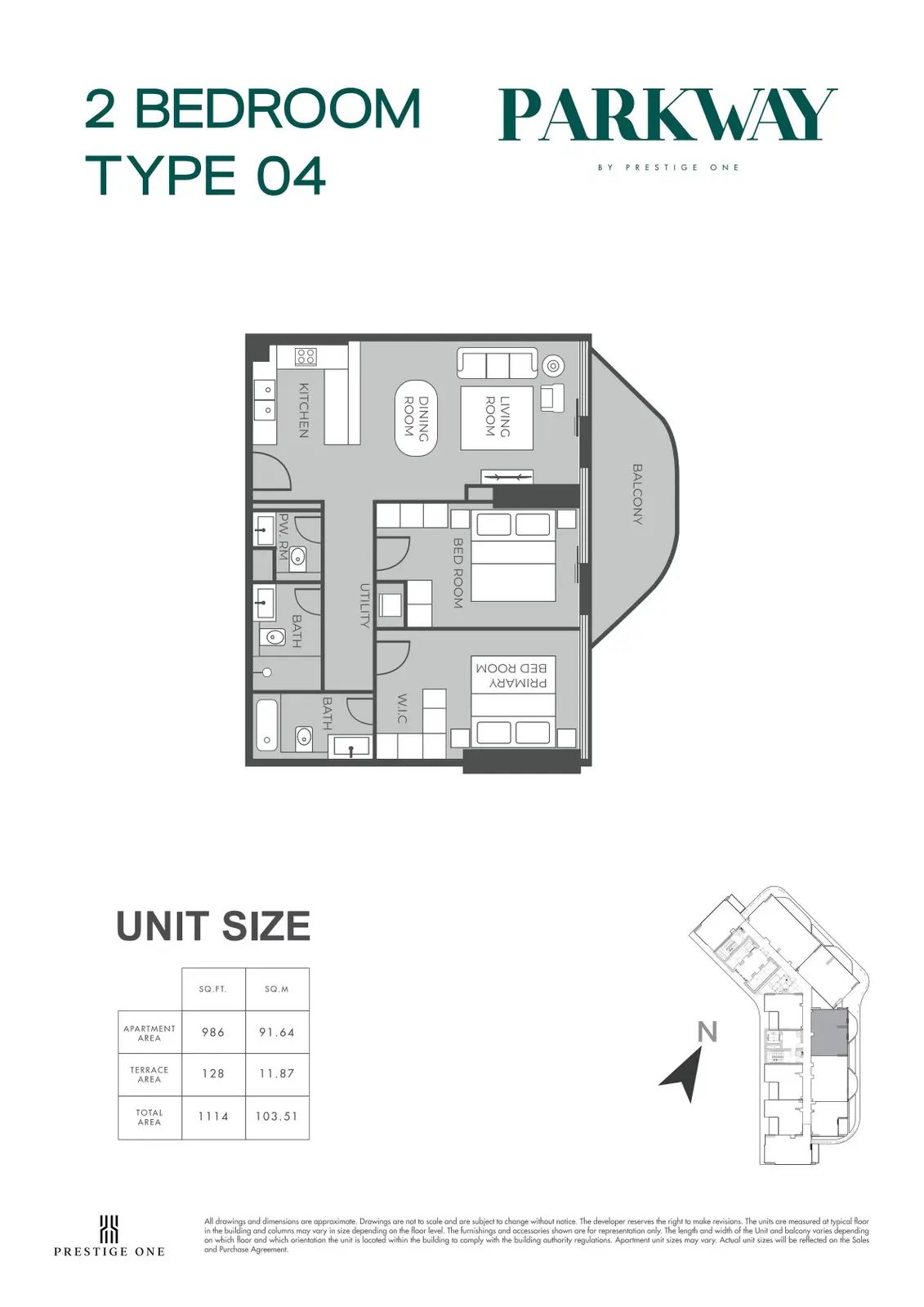 Floor plan for Type 04
