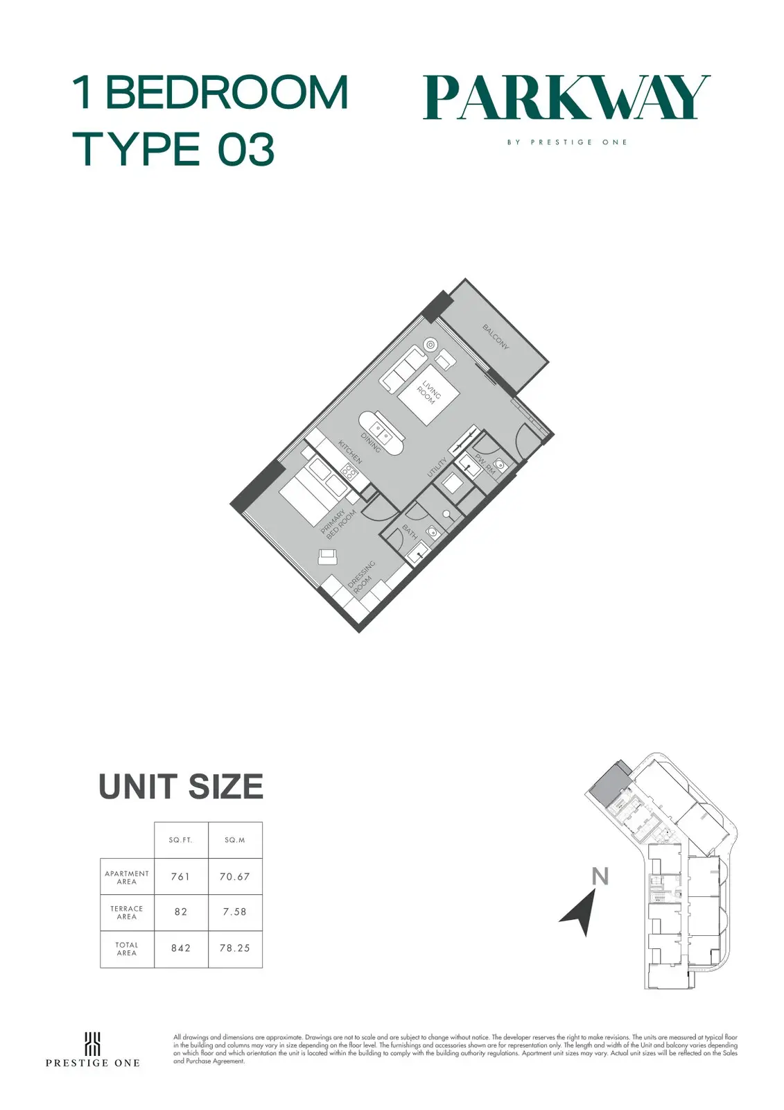 Floor plan for Type 03