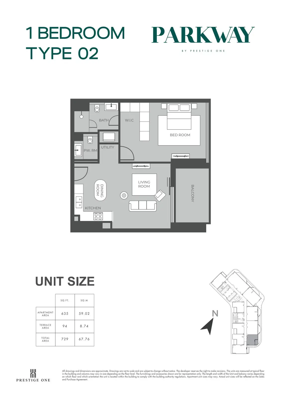 Floor plan for Type 02