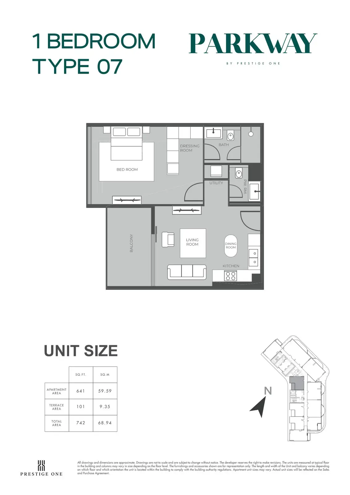 Floor plan for Type 07