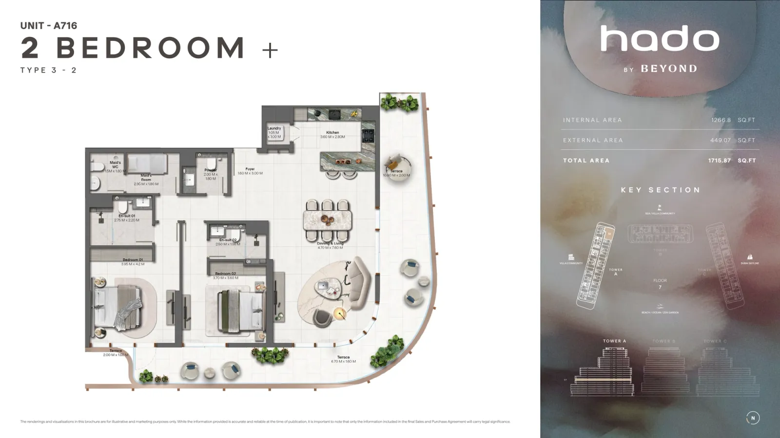 Floor plan for Type 3.2A