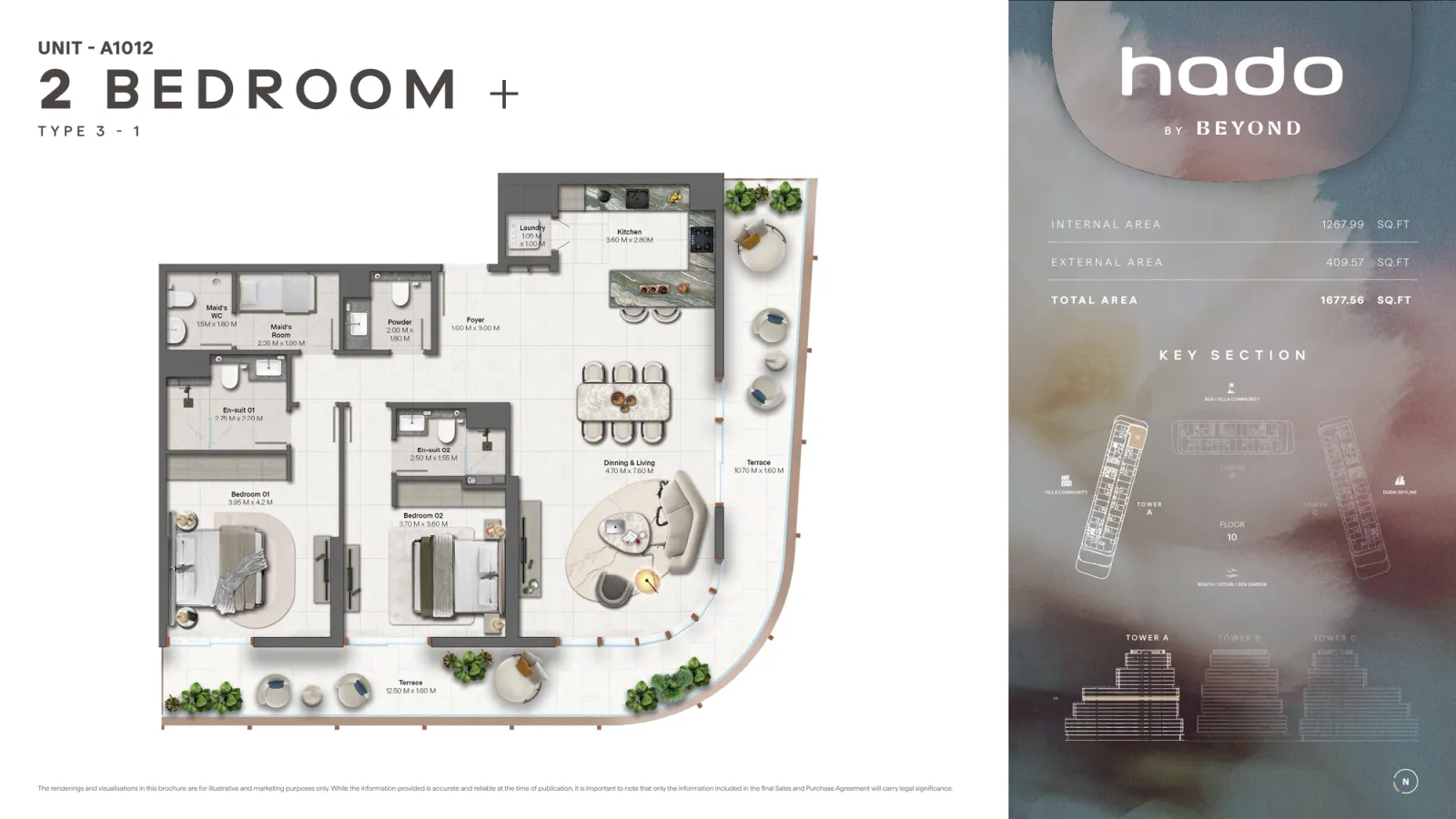 Floor plan for Type 3.1A