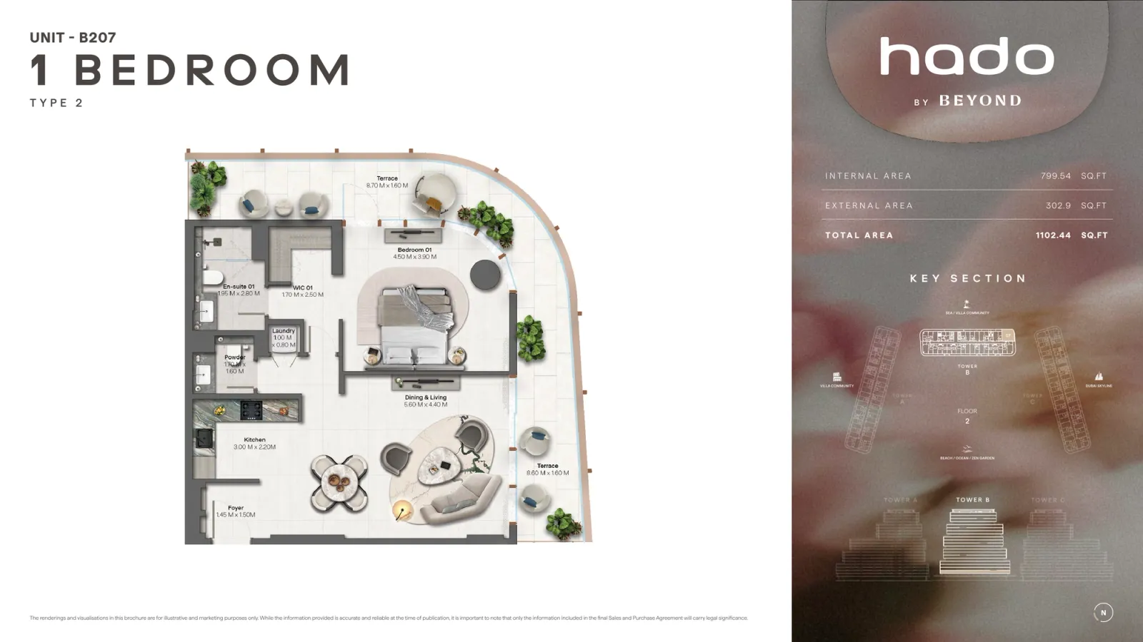 Floor plan for Type 2