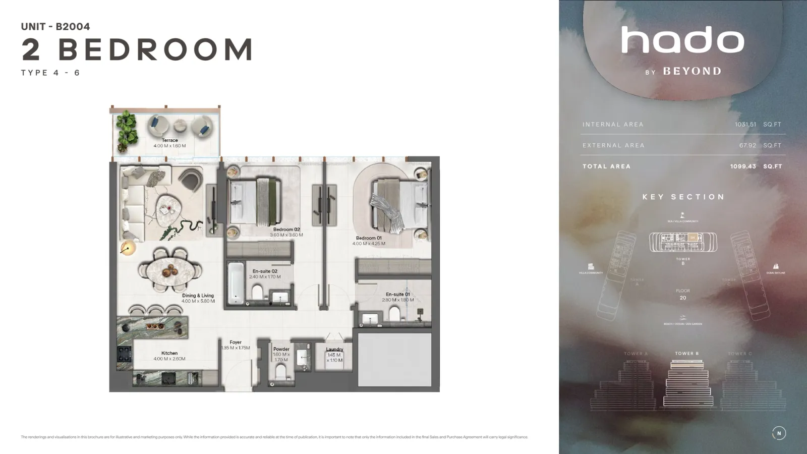 Floor plan for Type 4.6