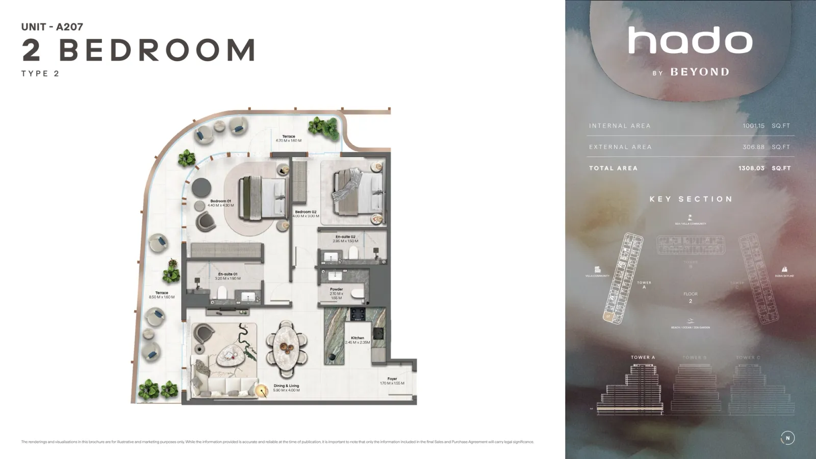 Floor plan for Type 2