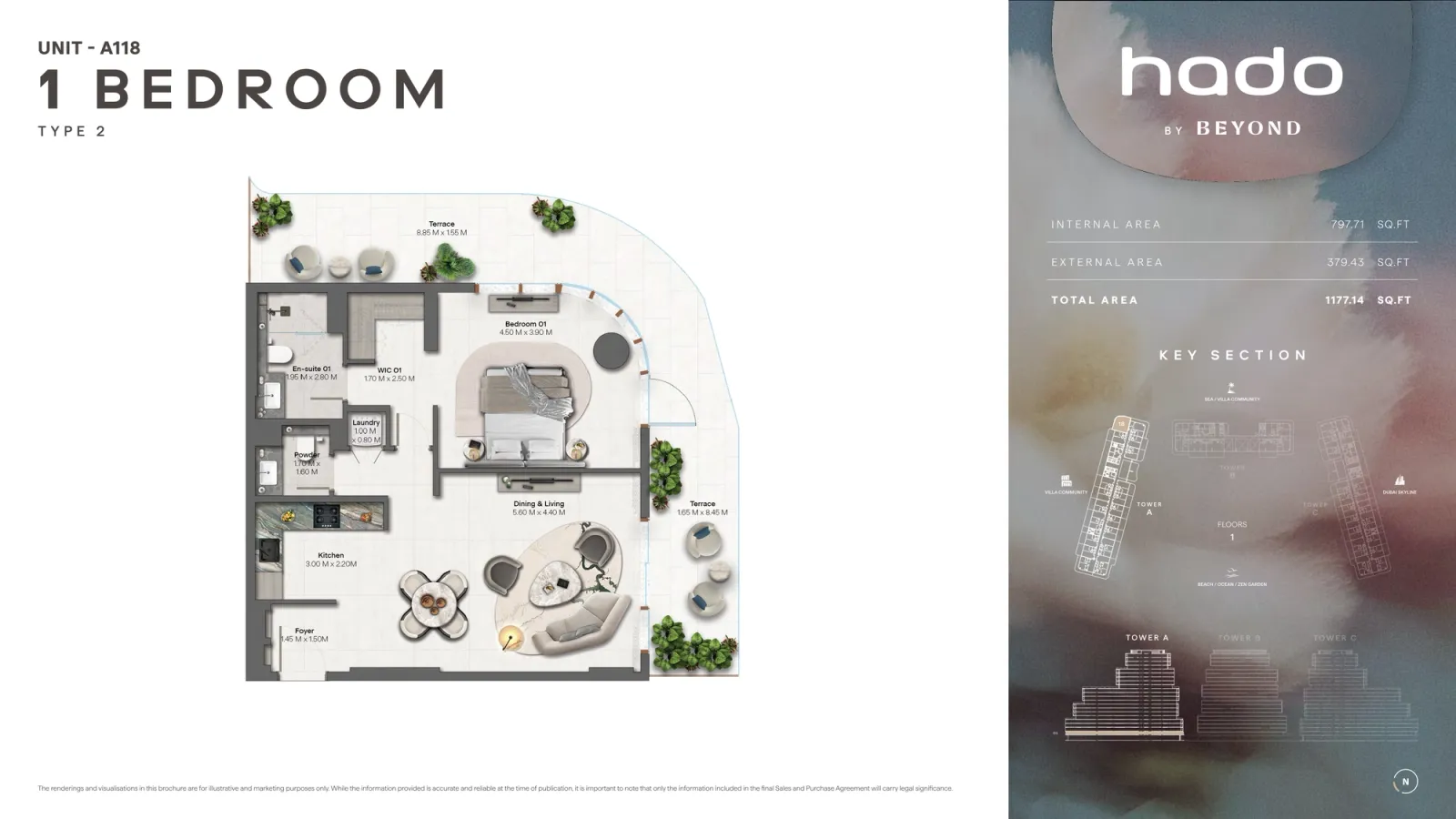 Floor plan for Type 2
