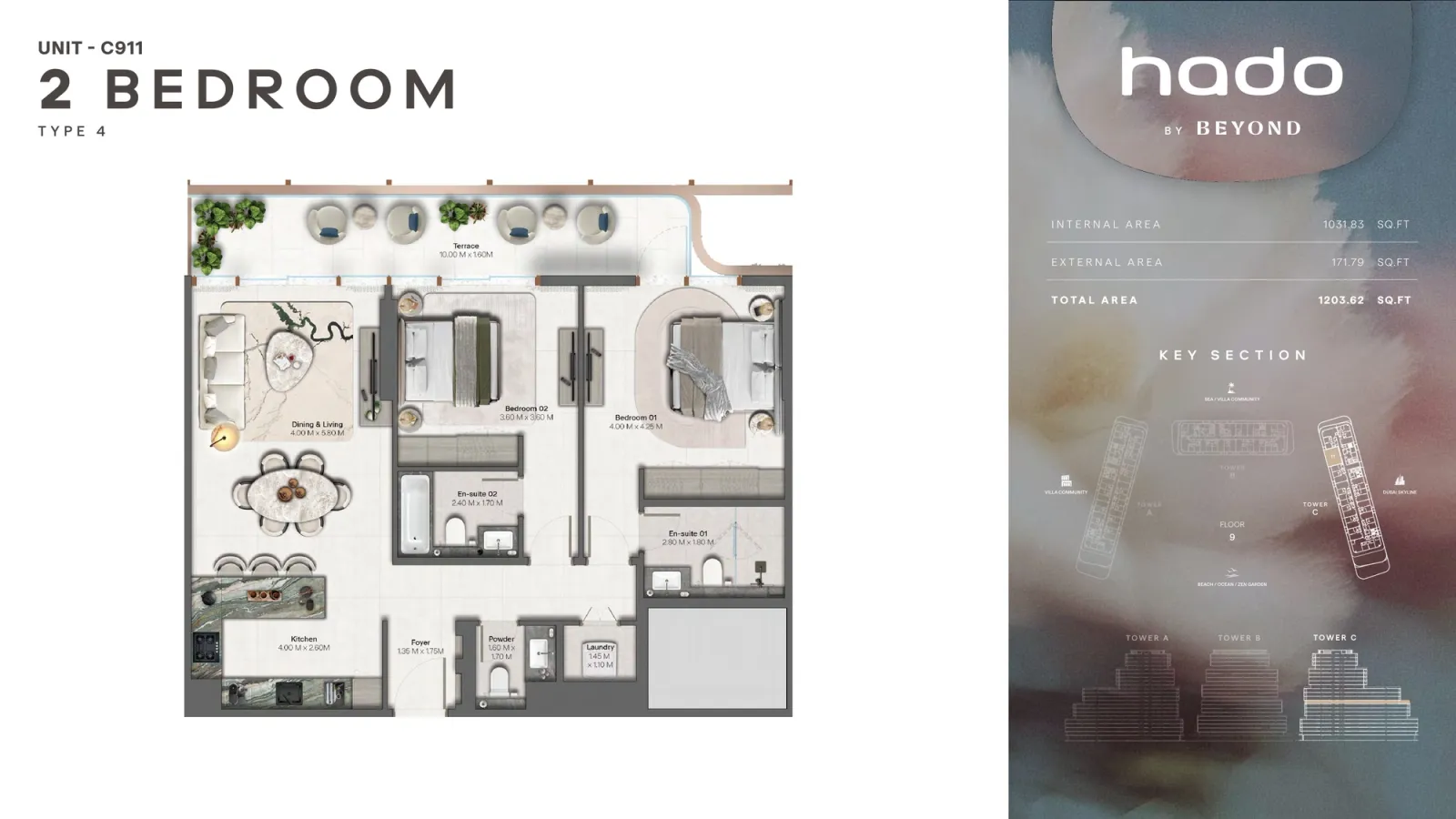 Floor plan for Type 4