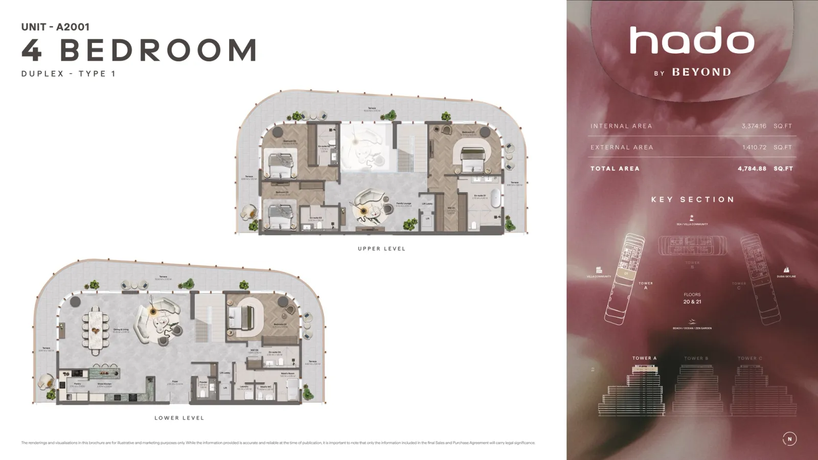 Floor plan for Type 1