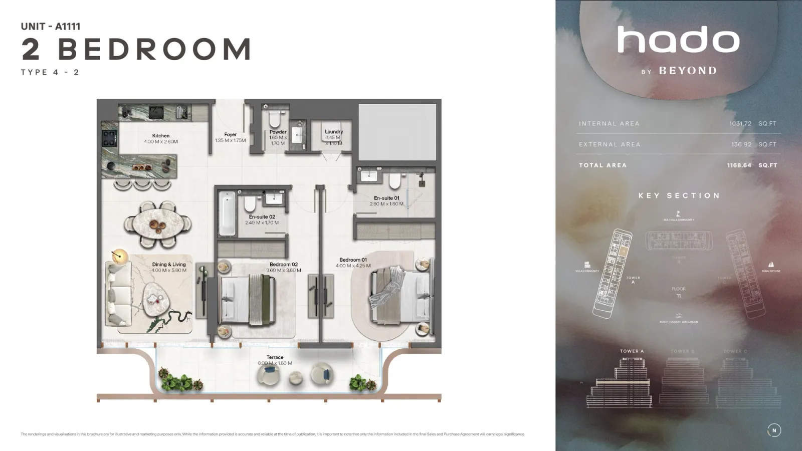 Floor plan for Type 4.2