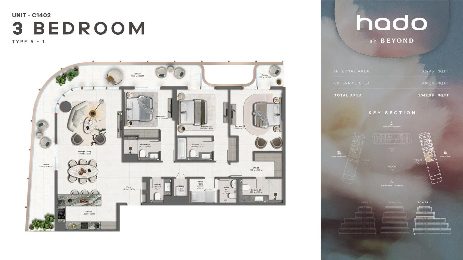 Floor plan for Type 5.1