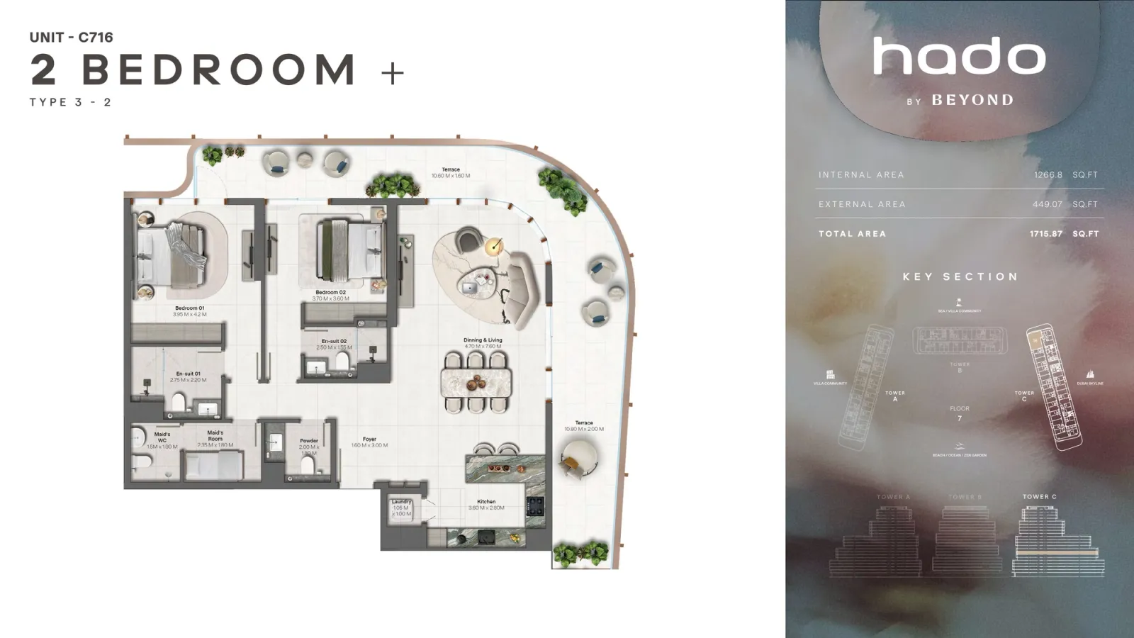 Floor plan for Type 3.2A