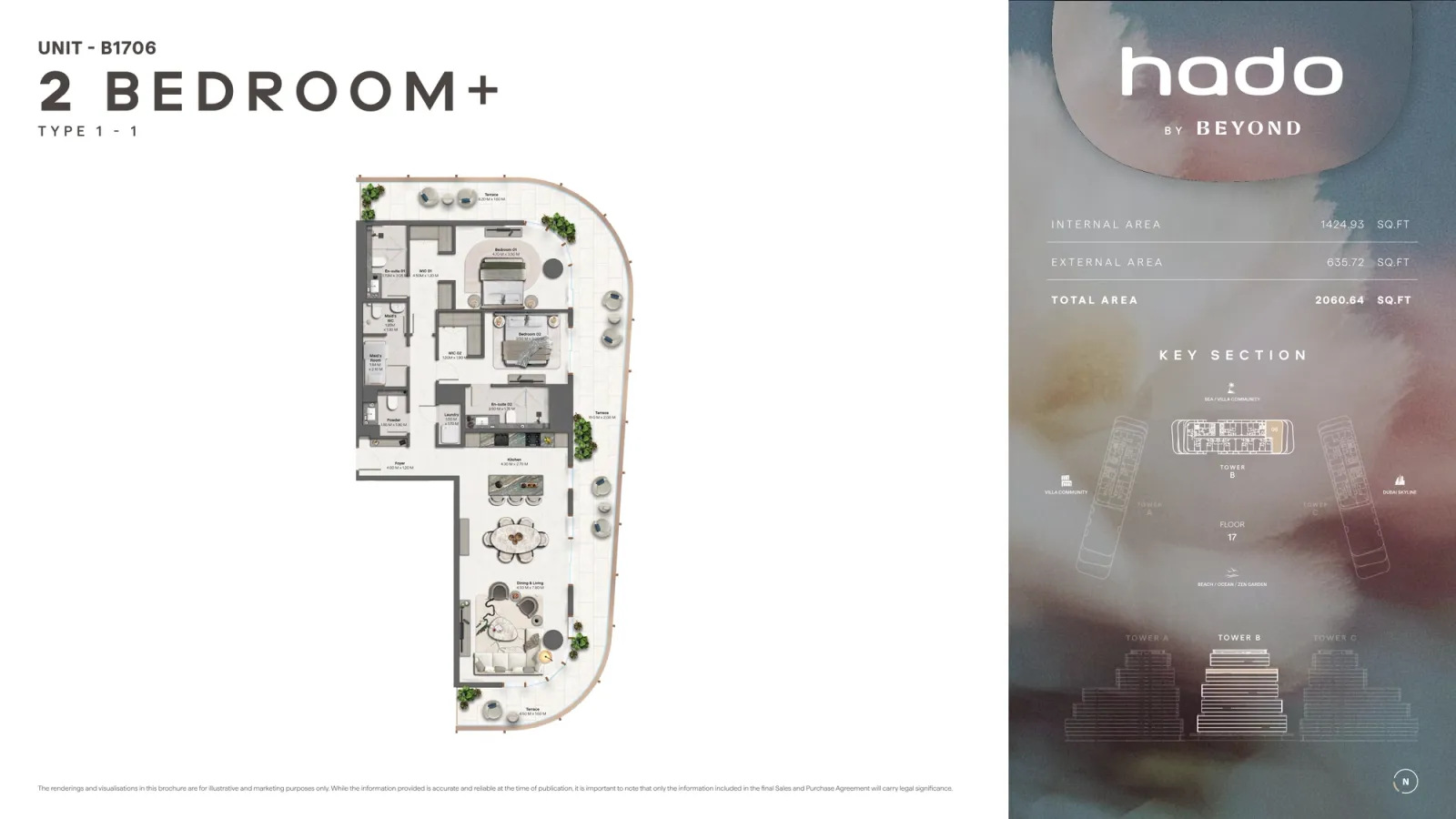 Floor plan for Type 1.1A