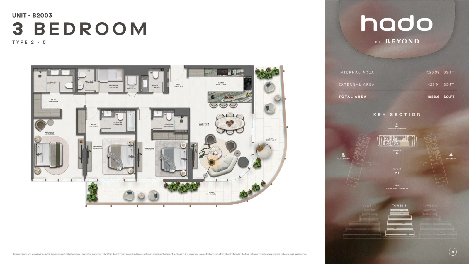 Floor plan for Type 2.5