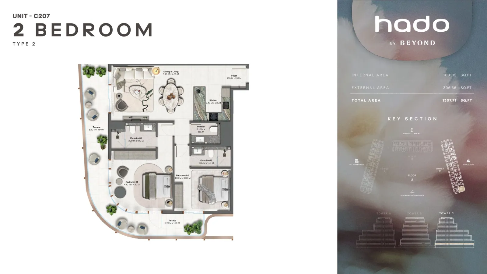 Floor plan for Type 2