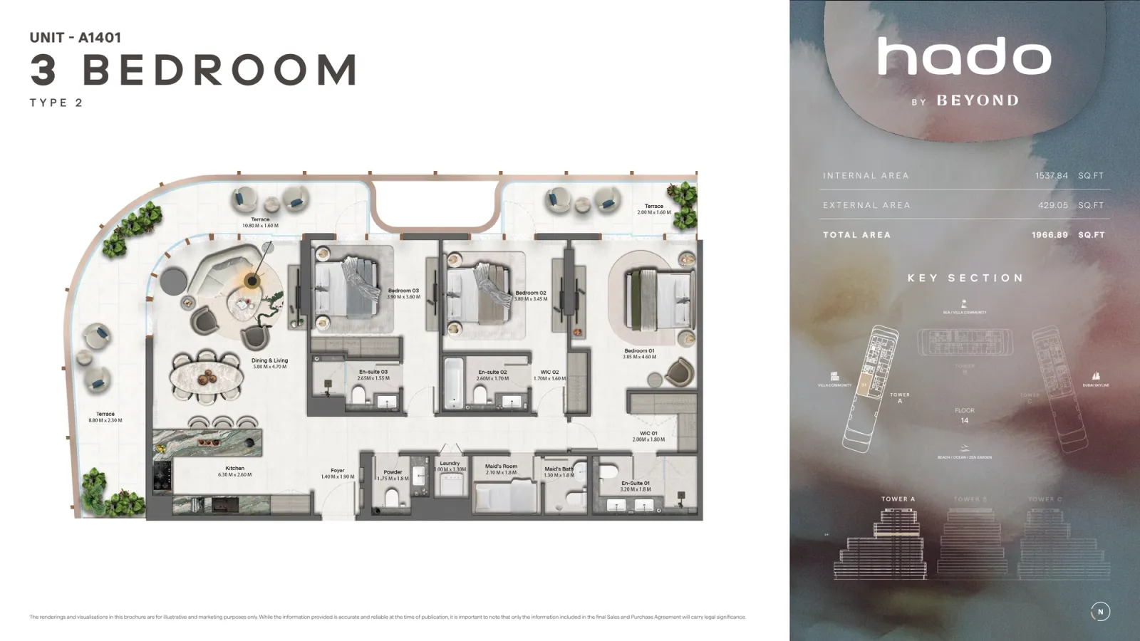 Floor plan for Type 2