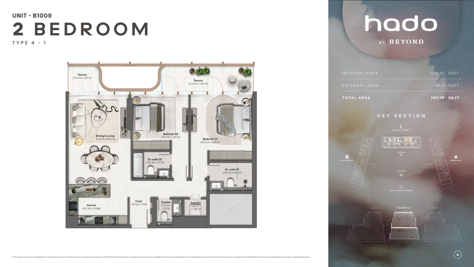 Floor plan for Type 4.1