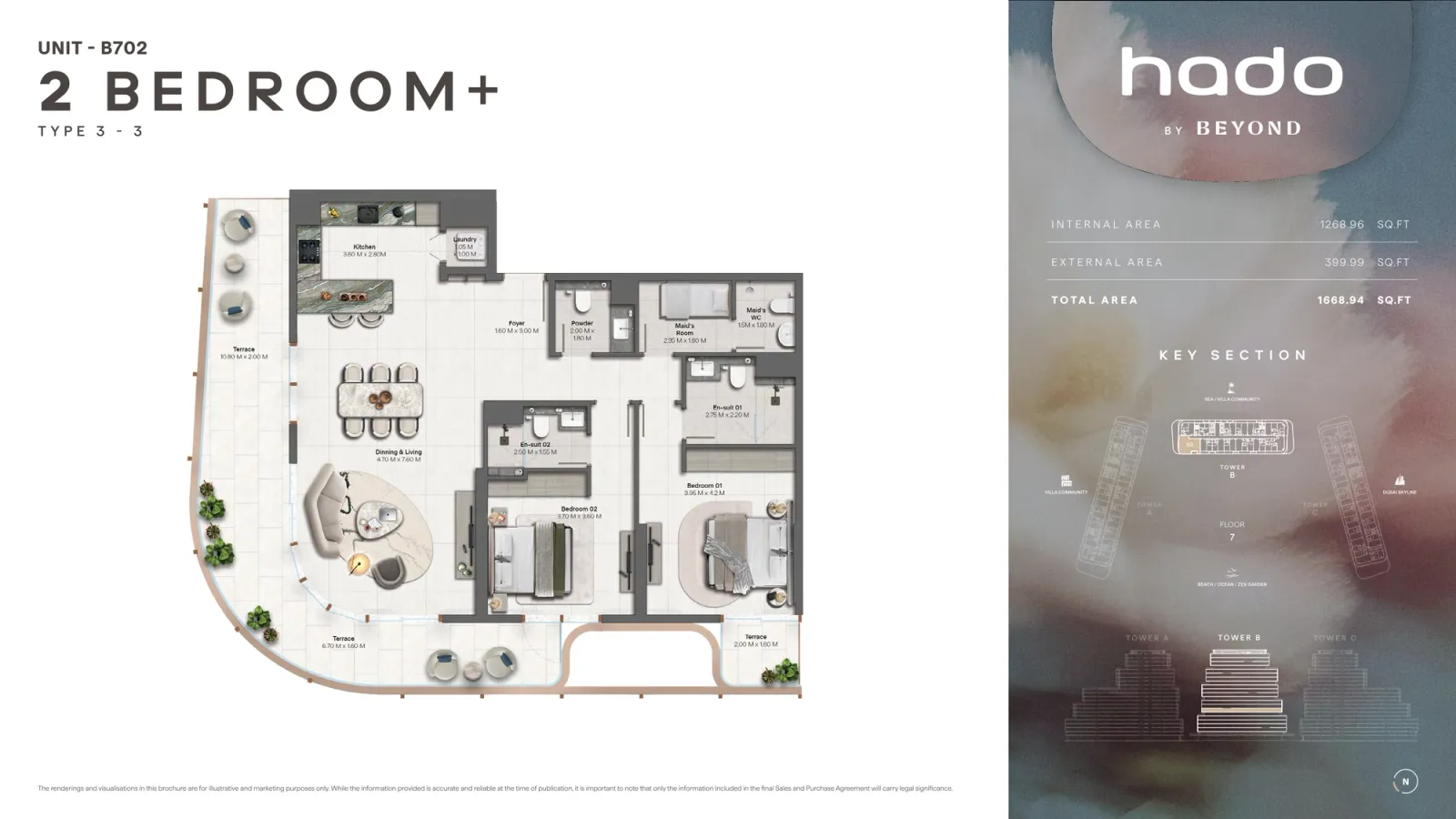 Floor plan for Type 3.3A