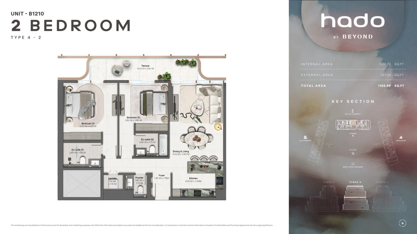 Floor plan for Type 4.2