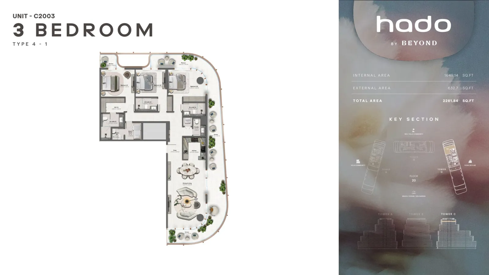 Floor plan for Type 4.1