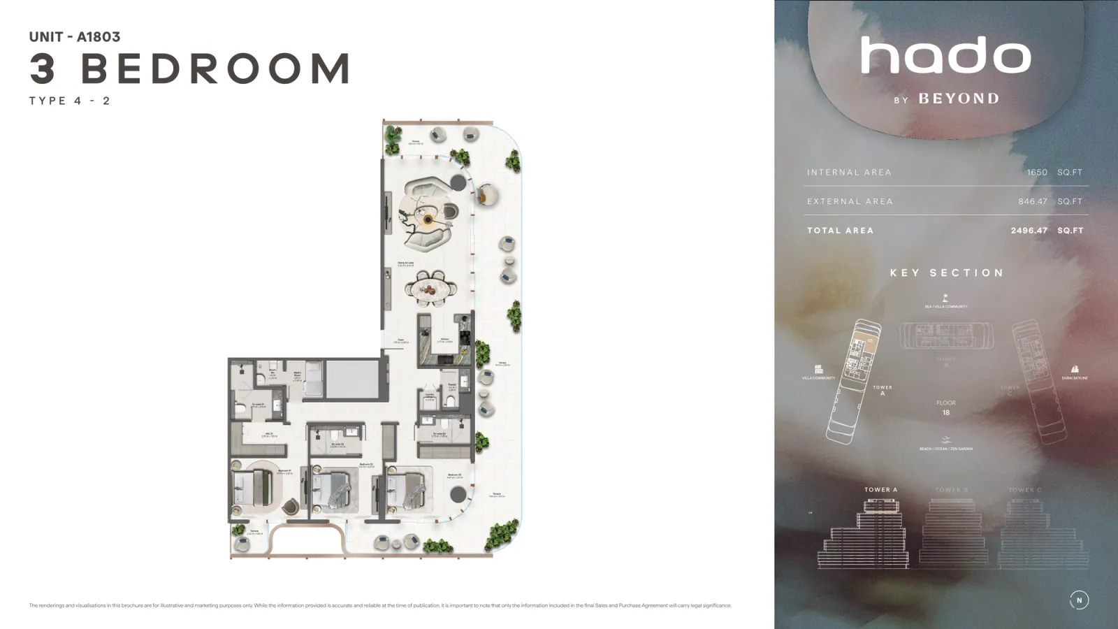 Floor plan for Type 4.2