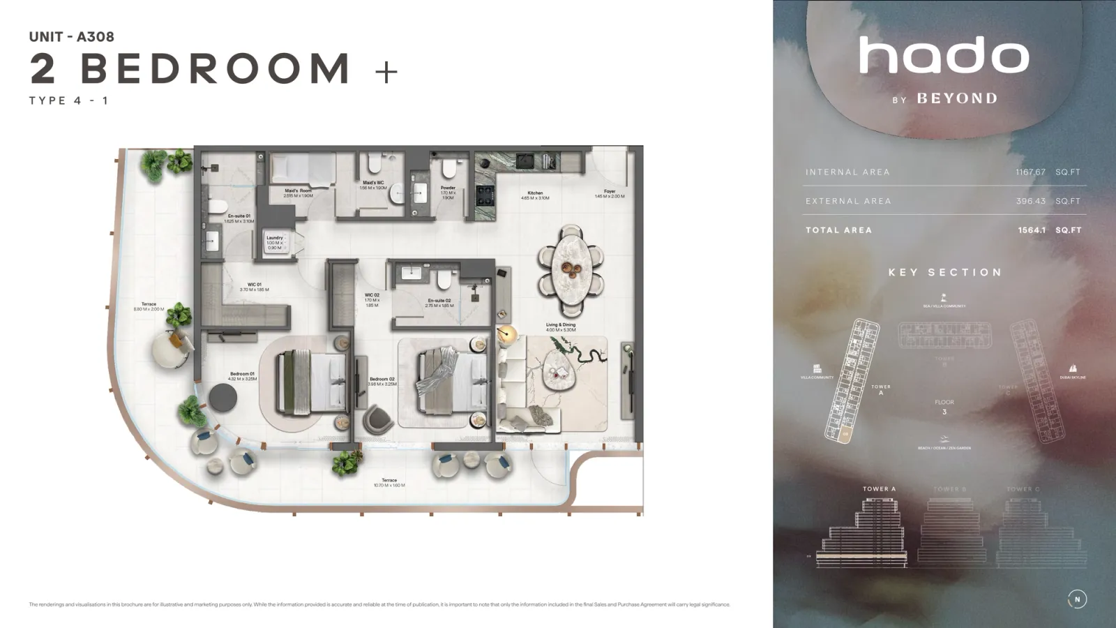 Floor plan for Type 4.1A