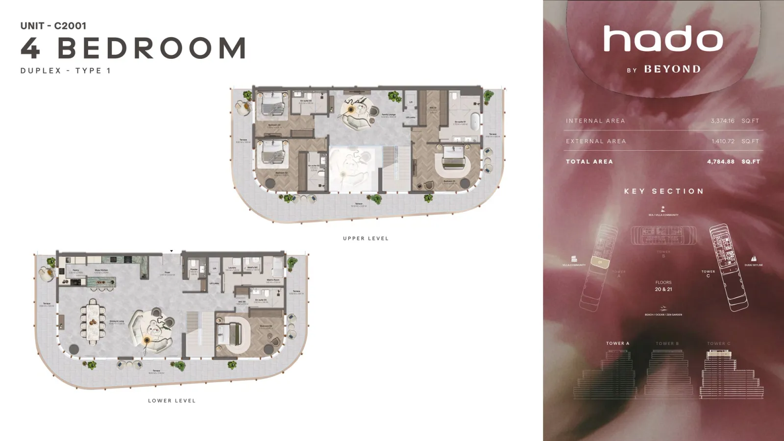 Floor plan for Type 1