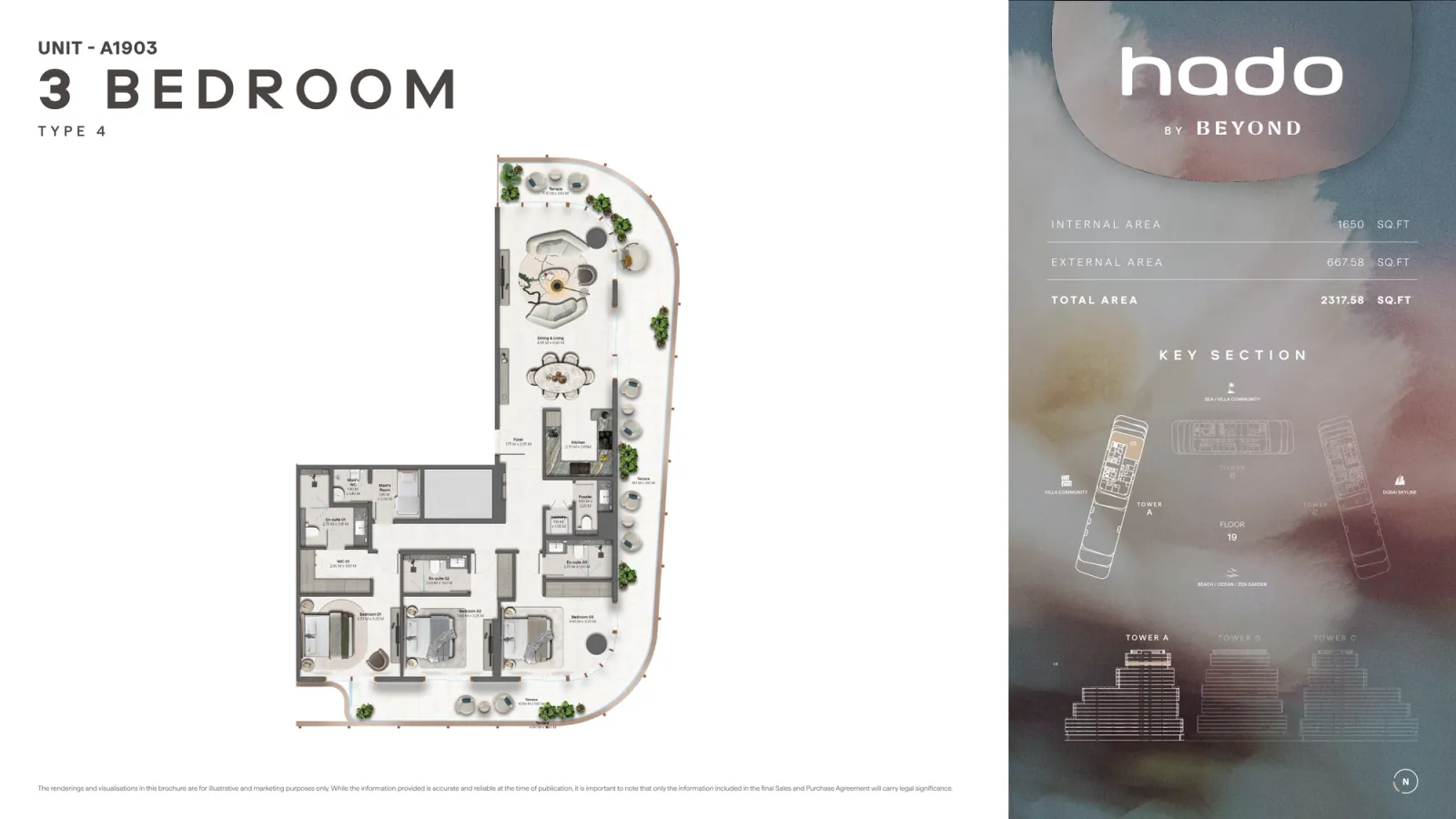 Floor plan for Type 4