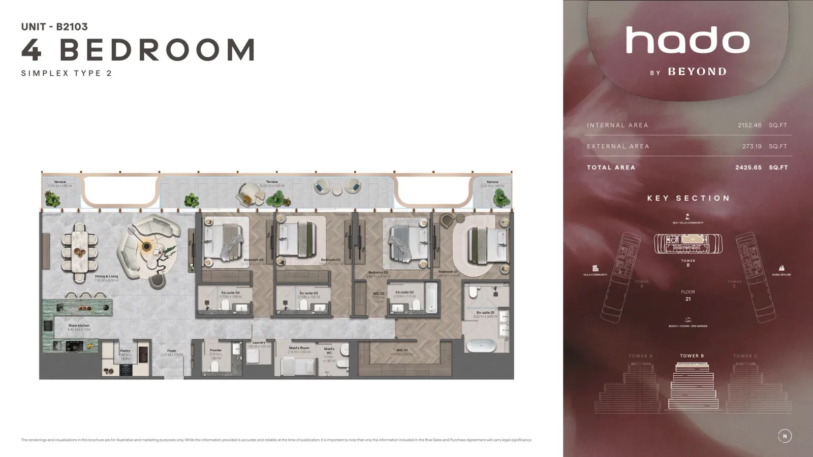 Floor plan for Type 2