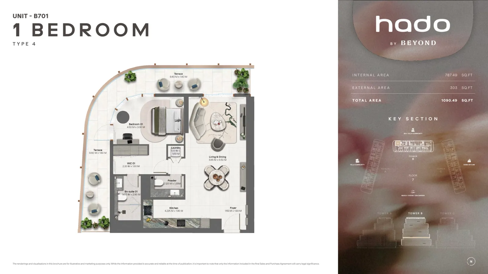 Floor plan for Type 4