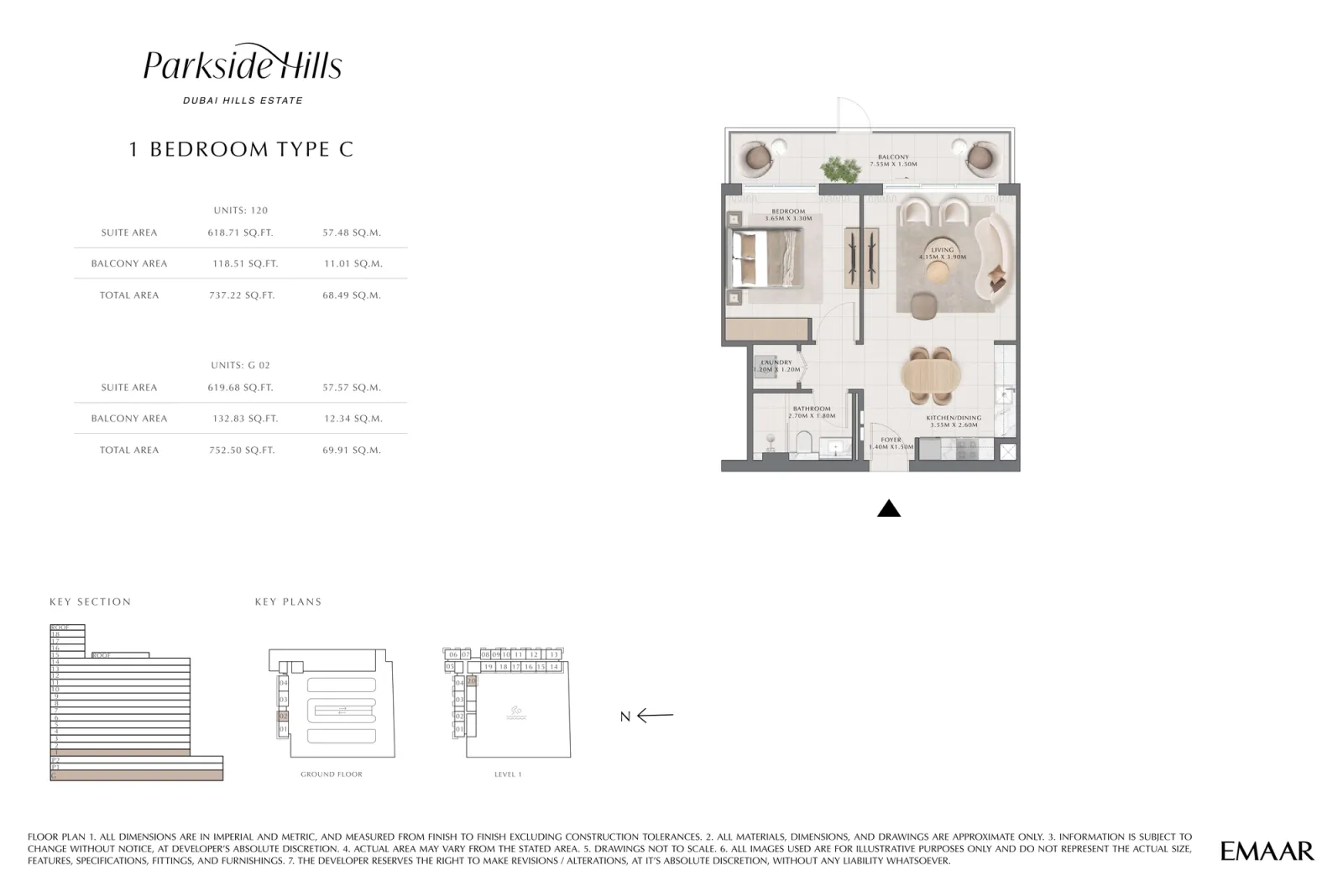 Floor plan for Type C