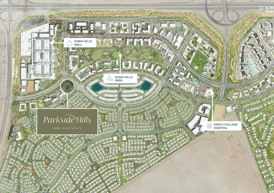 Parkside Hills master plan