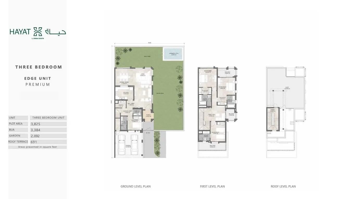 Floor plan for Edge Unit